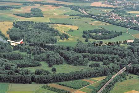 Aufnahme vom 2. Flugzeug